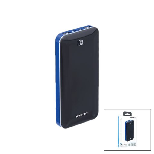 10.000MAH DİJİTAL POWERBANK 2 GİRİŞ - 2 ÇIKIŞ (4913)