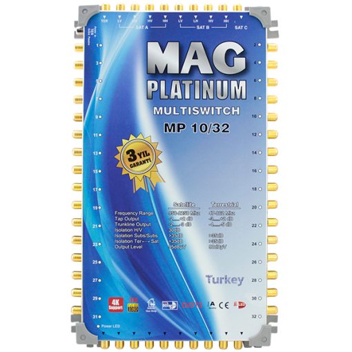 10*32 SONLU UYDU SANTRALİ MAG PLATINUM (4913)