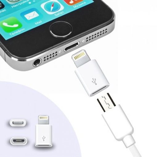 Apple iPhone / iPad Micro Usb Dönüştürücü Adaptör OTG Aparat (4913)