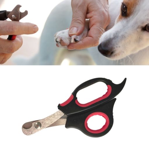 Büyük Irk Köpek Kedi Çelik Uçlu Evcil Hayvan Tırnak Makası Pati Bakım Aleti Ergonomik Kaymaz (4913)