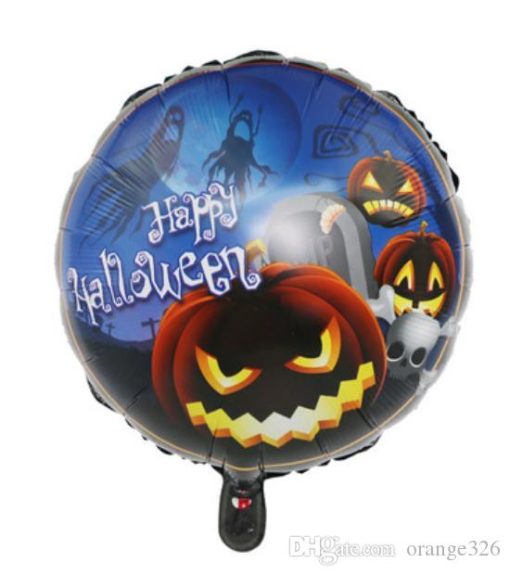 Happy Halloween Balkabağı Folyo Balon 18 inç (4913)