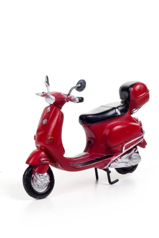 Nostaljik Klasik Dekoratif Scooter Motosiklet Biblo Süs (4913)