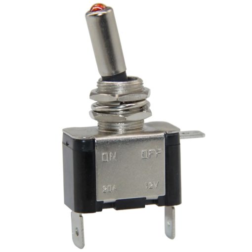 12 VOLT DC 20 AMPER TOGGLE SWİTCH ON-OFF IŞIKLI (IC-151A) (4913)