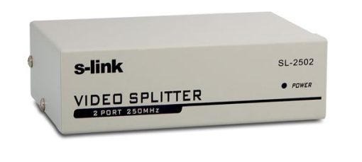 2 PORT VGA SPLITTER DAĞITICI 250MHZ - 1920X1080 SL-2502 (4913)