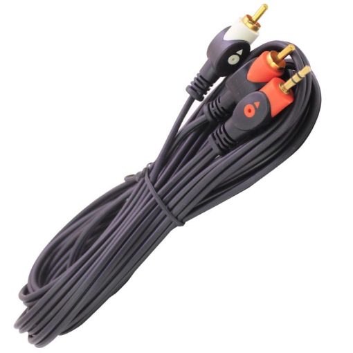 2 RCA ERKEK + 3.5 MM ST ERKEK 5 METRE 1. KALİTE (4913)