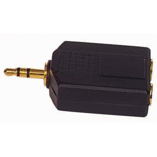 3.5 MM STEREO ERKEK/6.3 MM STEREOX2 DİŞİ ÇEVİRİCİ JACK (4913)