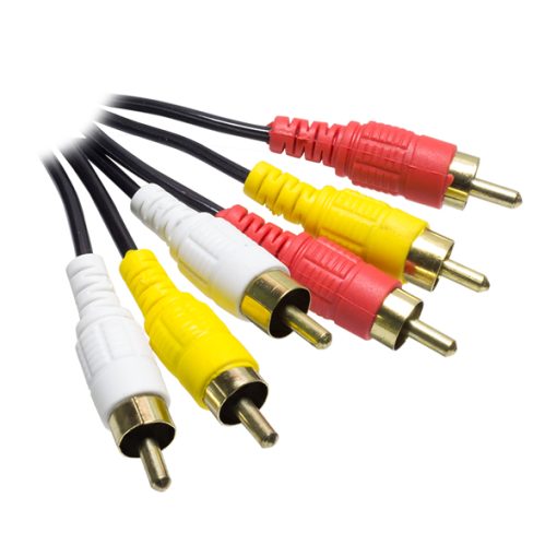 3 RCA + 3 RCA 1.5 METRE STANDART RCA KABLO POŞETLİ (4913)