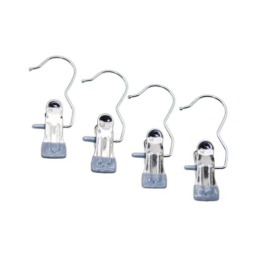 4 PCS KISKAÇLI TAŞINABİLİR ÇOK AMAÇLI TEKLİ - METAL ASKI SİLİKON KILIF UÇLU (4913)