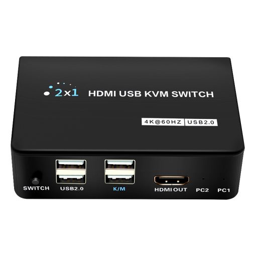 4K HDMI USB KVM SWITCH 2X1 (4913)