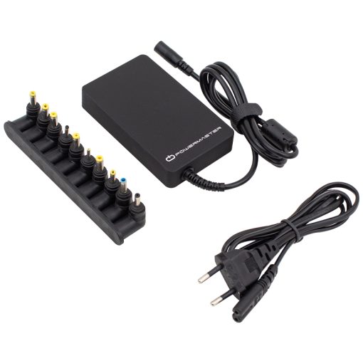 90W 10 PİN SLİM KASA UNIVERSAL AYARLI NOTEBOOK ADAPTÖRÜ (12V/15V/16V/18.5V/19V/19.5V/20V) (4913)