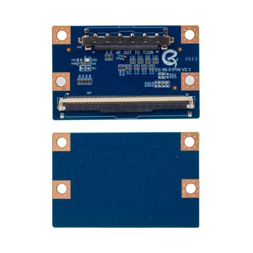 96 PIN- 51 PIN SAMSUNG MU TU T-CON FLEXI ÇEVİRİCİ BOARD 2*96 Pin SAM V2,2 (4913)