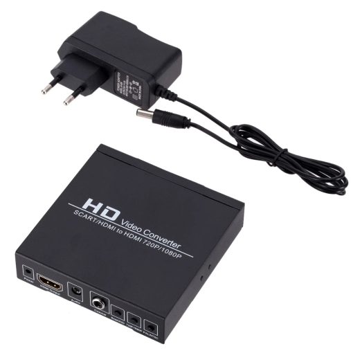 ADAPTÖRLÜ SCART-HDMI TO HDMI ÇEVİRİCİ DÖNÜŞTÜRÜCÜ CONVERTER (4913)