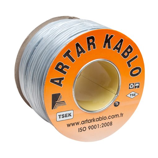 ARTAR 2X1.5 MM LIHCH BLENDAJLI BAKIR HOPARLÖR KABLOSU (100 METRE) (4913)