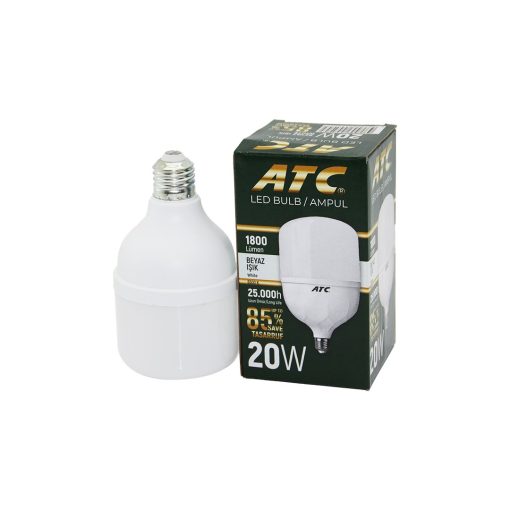 ATC-LW-20W  20W E27 TORCH LED BULB AMPUL BEYAZ 1800 LÜMEN - 25.000h (4913)