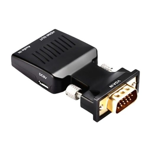 AUDIO ÇIKIŞLI VGA TO HDMI ÇEVİRİCİ ADAPTÖR 1080HD (4913)