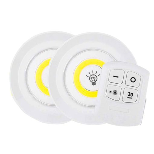 BEYAZ 150 LÜMEN COB LED YUVARLAK ÇİFT AMPÜL KUMANDALI (4913)