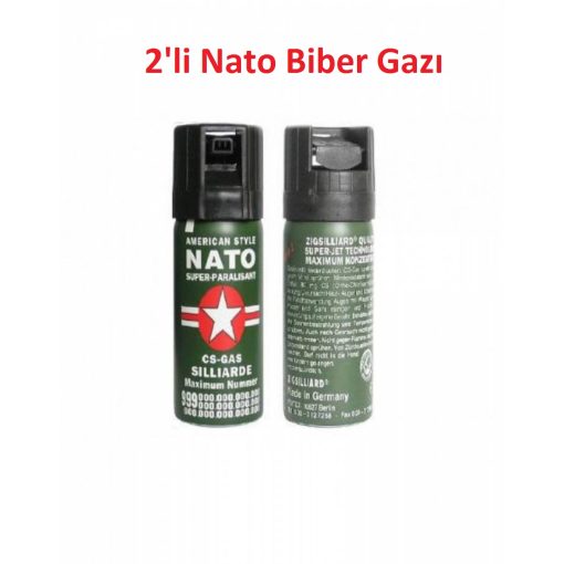 Biber (Nato) Gazı Büyük Boy (2 ADET) (4913)