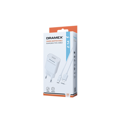 D21T CHARGER ADAPTER TYPE-C USB SET 2.1A EV ŞARJ ALETİ (4913)