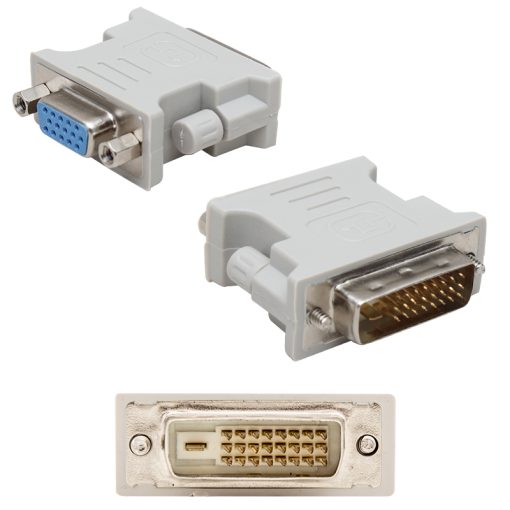 DVI TO VGA DÖNÜŞTÜRÜCÜ(DVI ERKEK VGA DİŞİ) DVI 24+1 (4913)