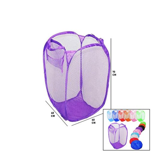 EASY OPEN HAMPER RENKLİ OYUNCAK SEPETİ FİLESİ 40X40X70CM (4913)