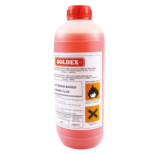 FLUX SOLDEX ASR-41 (KIRMIZI RENK) 1LT  KÖPÜREBİLİR SIVI FLUX (4913)