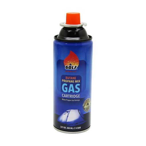 GOLF GAS PREMİUM BUTANE PROPANE MIX UZUN GAZ KARTUŞU 227GR/400ML (4913)