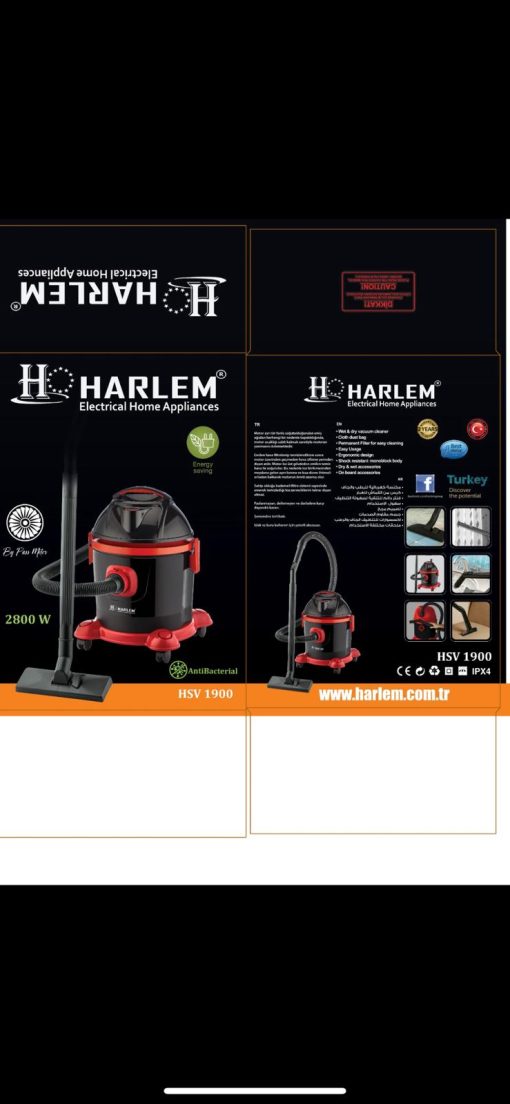 HARLEM HSV-1900 BETA KURU SÜPÜRGE 2800W (4913)