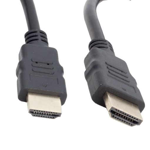 HDMI KABLO DÜZ SİYAH PLASTİK 30 CM (4913)