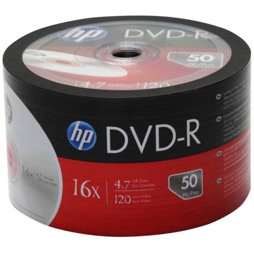 HP DME00070-3 DVD-R 4.7 GB 120 MİN 16X 50Lİ PAKET FİYAT (4913)