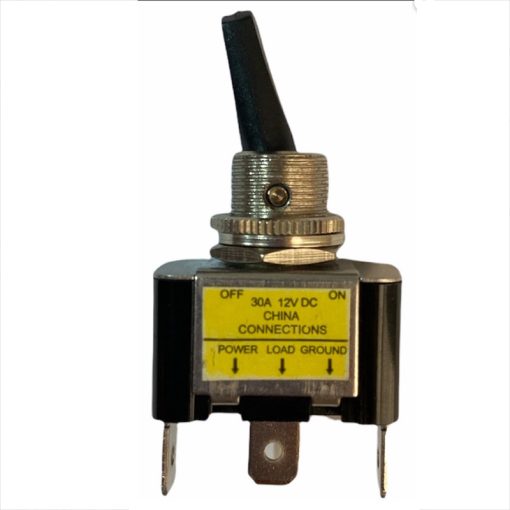 IC-151B 12 VOLT DC 30 AMPER ON-OFF IŞIKLI TOGGLE SWİTCH (4913)