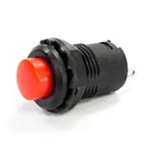 IC-185 D 12MM KALICILI 2 PIN PLASTİK BUTON (4913)