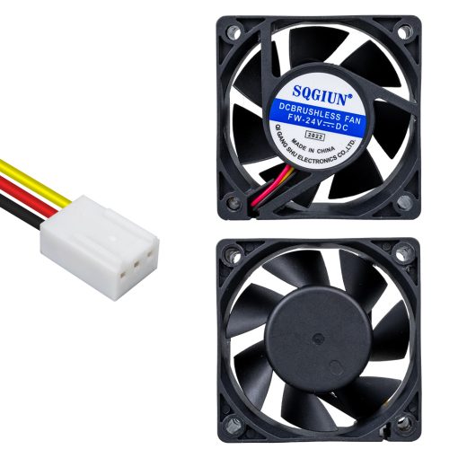 IC-216A FIRÇASIZ DC FAN 60X60X25MM 24 VOLT 3 PİN (4913)