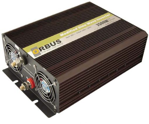 İNVERTER 2500W 12V ORBUS MODIFIELD SINUS MS12-2500 (4913)