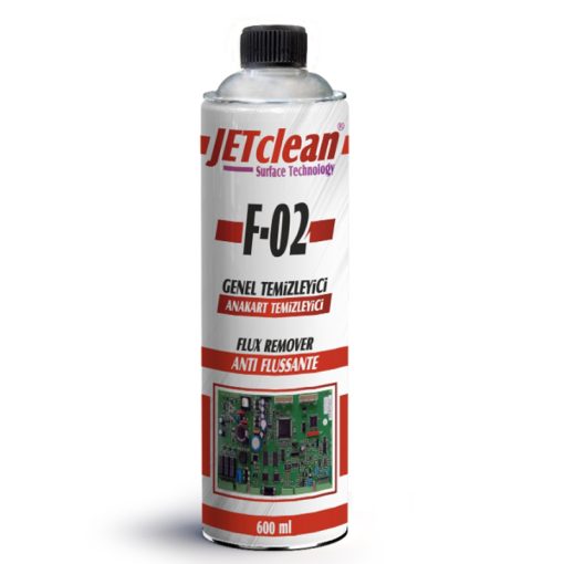 JETCLEAN F-02 600 ML FLUX ANAKART TEMİZLEME SPREY (4913)