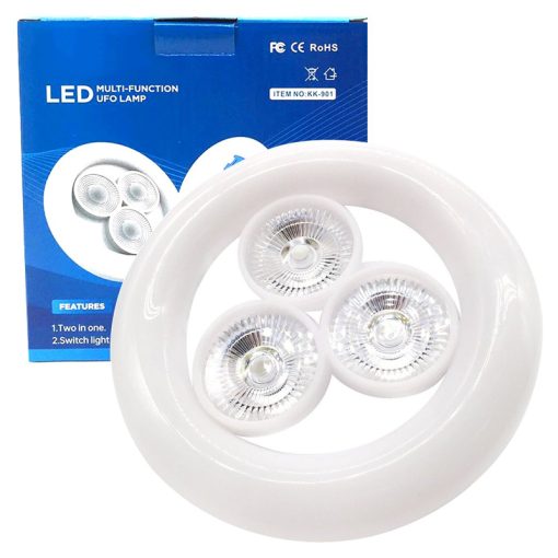 KK-901 E27 DUY 36 WATT BEYAZ 3LÜ UFO LED LAMBA (4913)