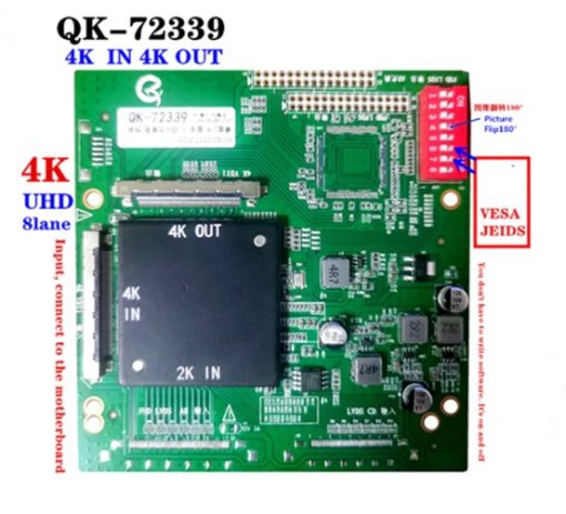 LCD PANEL FLEXİ REPAİR QK72339 4K İN 2K OUT    4KİN2KOUT (4913)