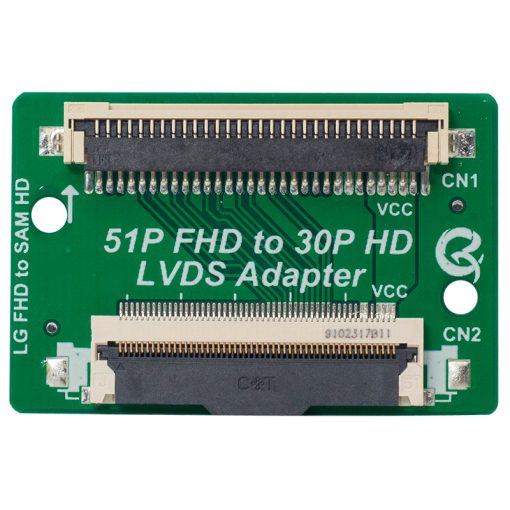 LCD PANEL FLEXİ REPAİR KART 51P FHD TO 30P HD LVDS ADAPTER LG FHD TO SAM HD QK08V2  QK8002A (4913)