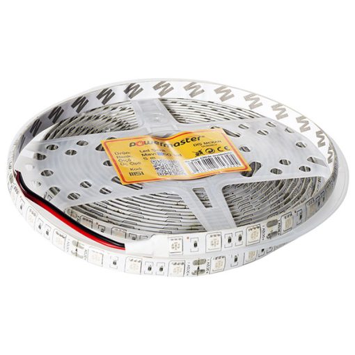 LED ŞERİT 3 ÇİPLİ MAVİ DIŞ MEKAN SİLİKONLU 60 LED 5 METRE FİYATI  (5050) (4913)