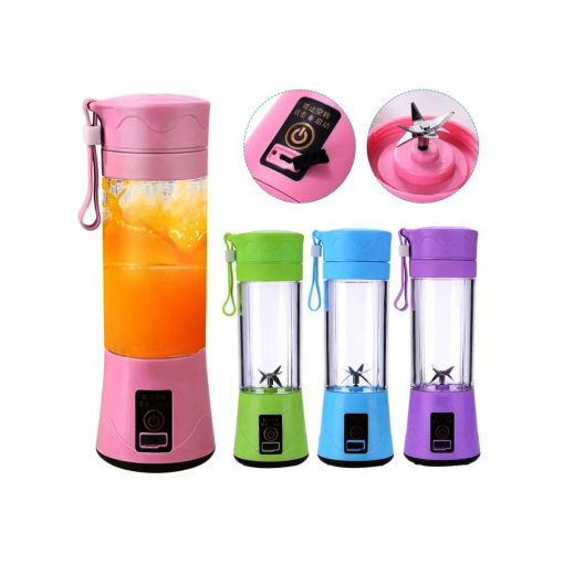 MATARA MODELİ TAŞINABİLİR USB ŞARJLI BLENDER 380ML. (4913)