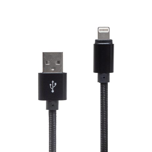 METAL ÖRGÜLÜ LIGHTNING USB DATA VE ŞARJ KABLOSU (4913)