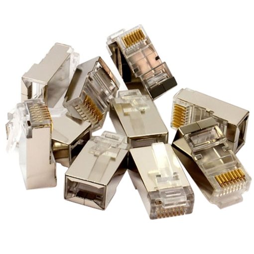 METAL RJ45 CAT6 METAL UÇ 8P/8C SHIELD 100 LÜ PAKET FİYAT (4913)