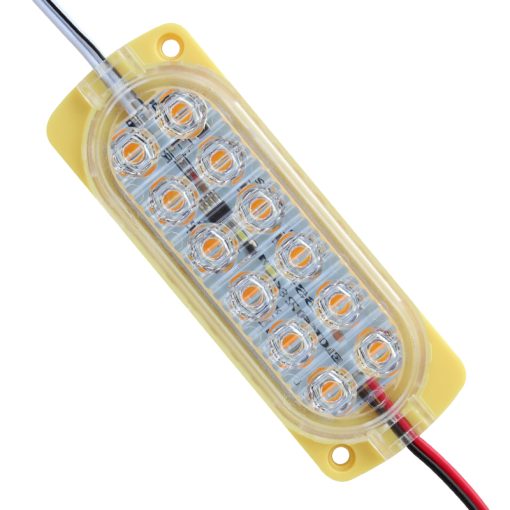 MODÜL LED 24V 1.2W PARLAK YANIP SÖNEN SARI 2835 (4913)