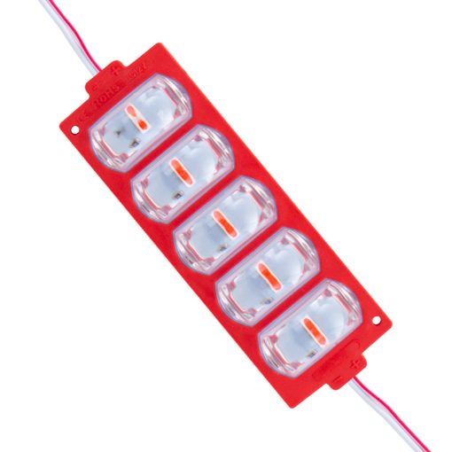 MODÜL LED 12V 4W KIRMIZI 3030 10 X 53.8MM IP65 260-280LM 180 DERECE (4913)