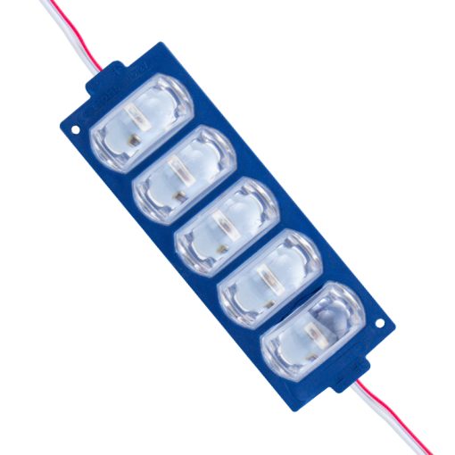 MODÜL LED 12V 4W MAVİ 3030 10 X 53.8MM IP65 260-280LM 180 DERECE (4913)