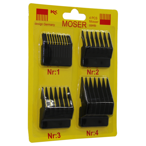 MOSER 4 PARÇA  MAKİNE TARAK SET (4913)