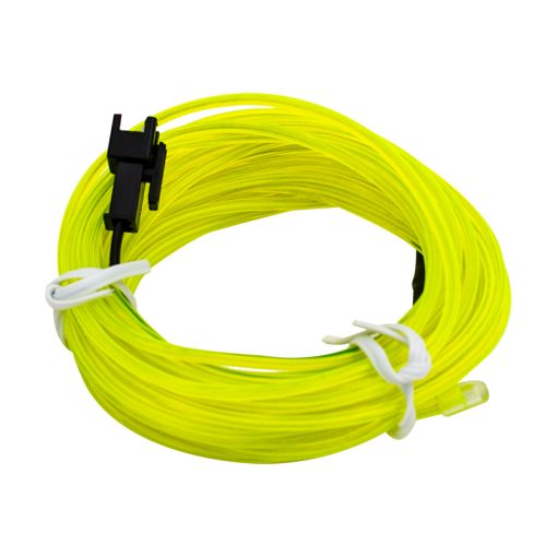 NEON PARLAK (FLORASAN) YEŞİL 5 METRE İP AYDINLATMA 5 V USB ADAPTÖRLÜ (4913)