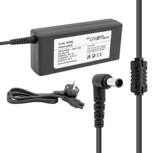 NOTEBOOK ADAPTÖR SONY 19.5V/4.74A 6.5*4.4 UÇ - SAMSUNG LED TV ADAPTÖRÜ (4913)