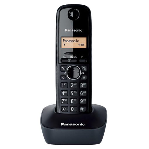 PANASONIC KX-TG1611 DECT TELSİZ TELEFON (SİYAH) (4913)