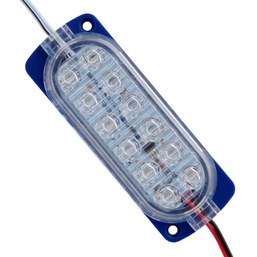 PARLAK YANIP SÖNEN MAVİ MODÜL LED 2835 24 VOLT 1.2 WATT (4913)