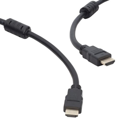 PLASTİK DÜZ SİYAH 5 METRE HDMI KABLO POŞETLİ (4913)